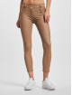Freddy Legging WRUP Vegan Leather Push Up 7/8 Regular Waist Super bruin