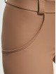 Freddy Legging WRUP Vegan Leather Push Up 7/8 Regular Waist Super bruin