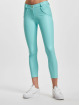 Freddy Legging/Tregging WRUP Vegan Leather Push Up 7/8 Regular Waist Super Skinny turquesa