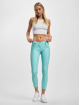 Freddy Legging WRUP Vegan Leather Push Up 7/8 Regular Waist Super Skinny turquois