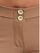 Freddy Leggings WRUP Vegan Leather Push Up 7/8 Regular Waist Super brun