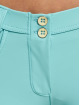 Freddy Leginy/Tregginy WRUP Vegan Leather Push Up 7/8 Regular Waist Super Skinny tyrkysový