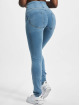 Freddy Skinny Jeans Zipper blau