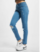 Freddy Skinny Jeans Destroyed blå
