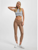 Freddy Skinny jeans WRUP Vegan Leather Push Up 7/8 High Waist Super Skinny bruin