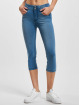 Freddy Skinny Jeans Capri Length Medium Waist N.O.W.® Stonewashed Effect modrý