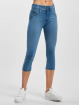 Freddy Skinny Jeans Capri Length Medium Waist N.O.W.® Stonewashed Effect modrý