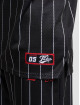 Fubu Camiseta Varsity Pinstriped Mesh negro