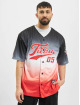 Fubu Chemise Varsity Baseball Jersey Gradient noir