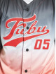 Fubu Chemise Varsity Baseball Jersey Gradient noir