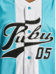 Fubu Chemise Block Baseball Jersey turquoise
