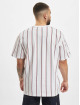 Fubu T-Shirt Pinstripe blanc