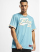 Fubu T-Shirt Varsity Mesh blau