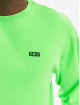 GCDS Longsleeve Logo Print green