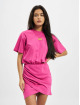 GCDS Robe WRAPPED MONSTER magenta