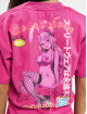 GCDS Robe WRAPPED MONSTER magenta