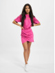 GCDS Robe WRAPPED MONSTER magenta