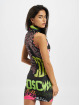 GCDS Robe K-Hawaii noir