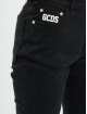 GCDS Skinny Jeans Basic schwarz