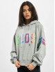 GCDS Sweat capuche BABY BEAR CROP gris