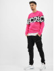 GCDS Swetry Fluo Logo pink