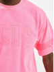 GCDS T-Shirt Fluo Logo magenta
