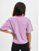 GCDS T-Shirt Stripes magenta