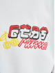 GCDS T-Shirt manches longues KAWAII blanc