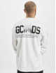 GCDS T-Shirt manches longues Elements Long blanc