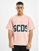 GCDS T-skjorter Logo lyserosa
