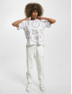 Hugo Camiseta Ekrisp Comfort Fit Shaken Logo blanco