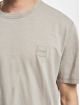 Hugo Camiseta Regular Fit Logo Patch gris