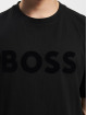 Hugo Camiseta Tiburt 318 Logo Print negro
