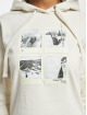 Hugo Felpa con cappuccio Photo Print bianco