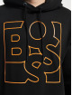 Hugo Hoodies Weboxy Logo Print čern