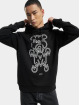 Hugo Hoodies Weboxy Logo Print čern