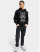 Hugo Hoodies Weboxy Logo Print čern