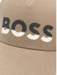 Hugo snapback cap Logo beige