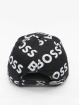 Hugo Snapback Cap Allover Logo nero