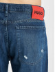 Hugo Straight Fit Jeans 634 Tapered blau