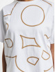 Hugo T-shirt Ekrisp Comfort Fit Shaken Logo bianco