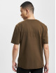 Hugo T-Shirt Teetrury 2 Relaxed Fit Logo Artwork brown