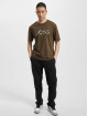 Hugo t-shirt Teetrury 2 Relaxed Fit Logo Artwork bruin