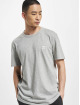 Hugo T-shirt Tegood Regular Fit Logo Patch grå