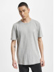 Hugo T-shirt Tegood Regular Fit Logo Patch grå