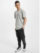 Hugo T-shirt Tegood Regular Fit Logo Patch grå