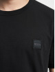 Hugo T-shirt Tegood Regular Fit Logo Patch nero
