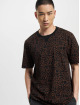 Hugo T-shirt Tecrinkle All Over Print nero