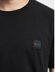Hugo T-Shirt Tegood Regular Fit Logo Patch schwarz