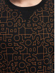 Hugo T-shirt Tecrinkle All Over Print svart